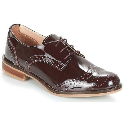 DERBY ANDRÉ FEMME PLYMOUTH CUIR BORDEAUX